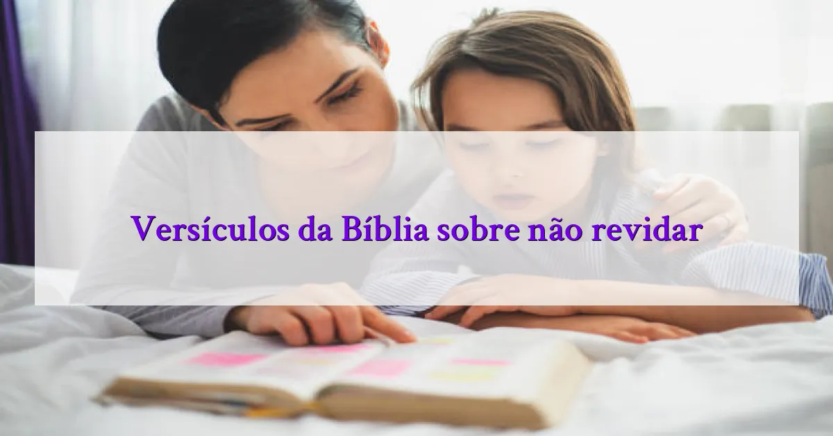 Versículos da Bíblia sobre não revidar