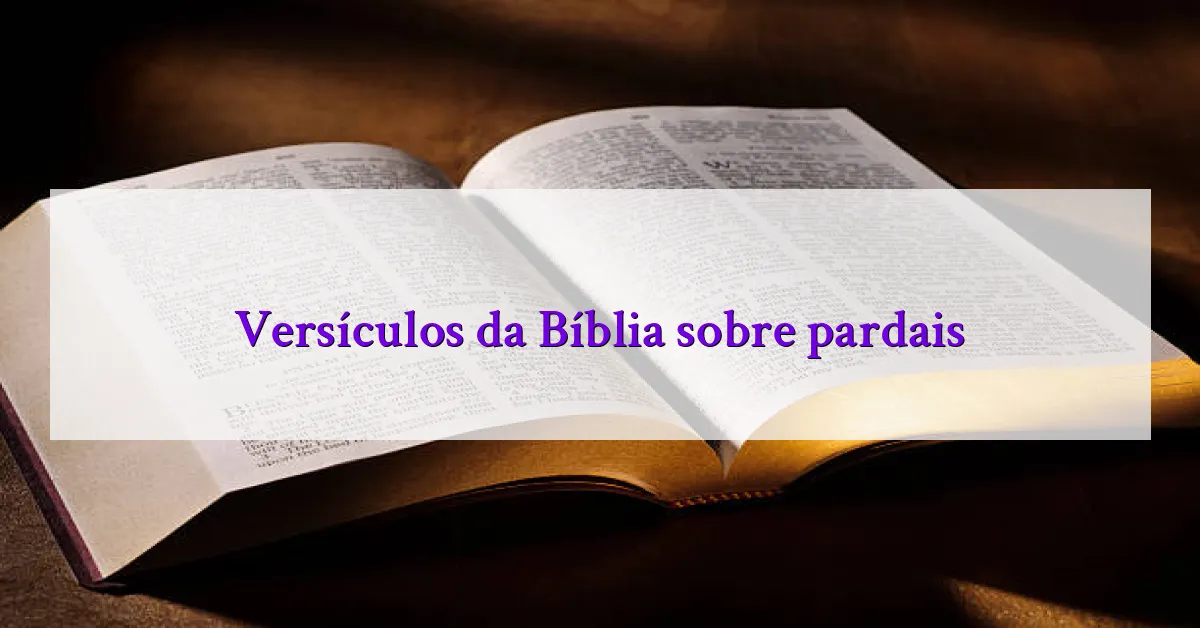 Versículos da Bíblia sobre pardais
